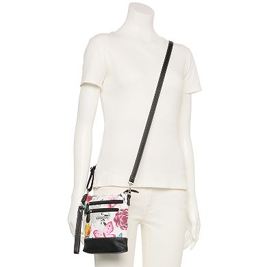 Stone & Co. Floral Leather 3-Bagger Crossbody Bag