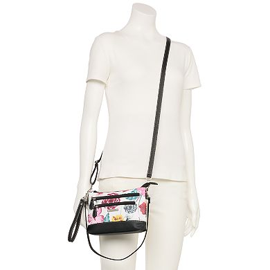 Stone & Co. Floral Leather 4-Bagger Crossbody Bag