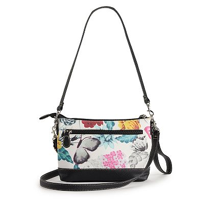 Stone & Co. Floral Leather 4-Bagger Crossbody Bag