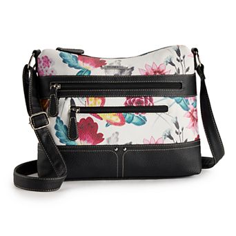 Stone & Co. Floral Leather Irene Hobo Bag