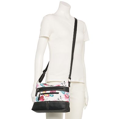 Stone & Co. Floral Leather Irene Hobo Bag