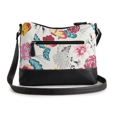 Stone & Co. Floral Leather Irene Hobo Bag