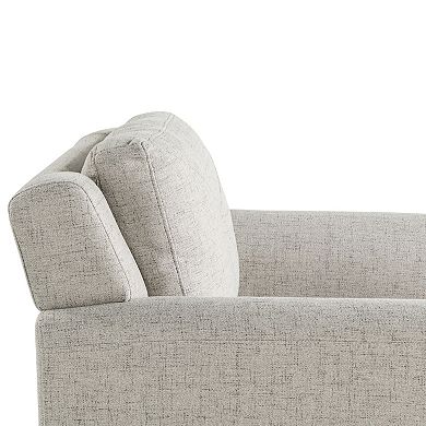 Lifestyle Solutions Hartford Chair with Curved Arm Black