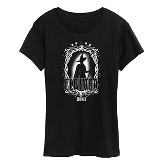 Women's Wicked Elphaba Portrait Graphic Tee