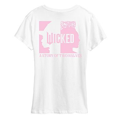 Women's Wicked Story Of Two Halves Graphic Tee