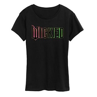 Women's Wicked Theatrical Logo Graphic Tee