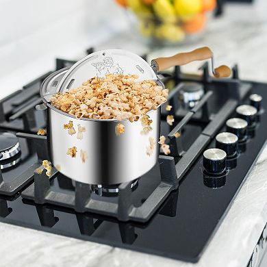 Stovetop Popper With 7lb Popcorn Kernels
