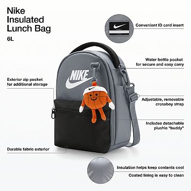Nike Baseball Buddies Key Chain Plush Lunch Box 2-Piece Set