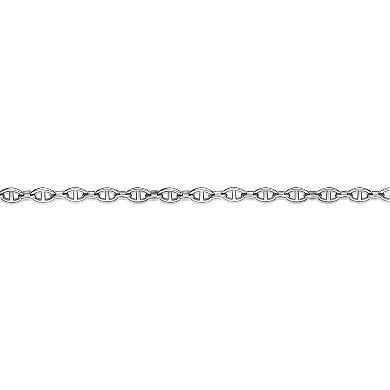 LYNX Men's Stainless Steel Mariner Chain Necklace