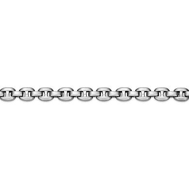 LYNX Men's Stainless Steel Link Chain Bracelet