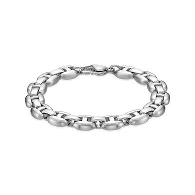 LYNX Men's Stainless Steel Link Chain Bracelet