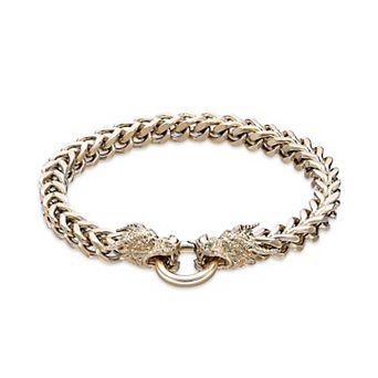 Men's LYNX Stainless Steel Dragon Head Bracelet
