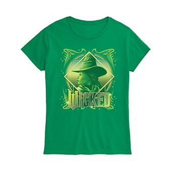 Women's Wicked Elphaba Portrait Graphic Tee