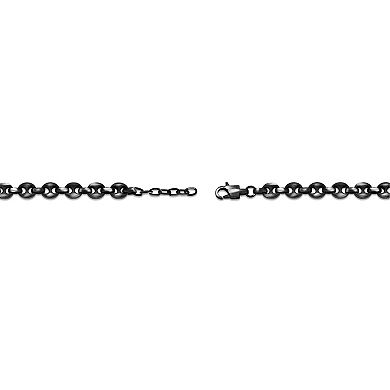 Mens LYNX Stainless Steel Mariner Chain Bracelet