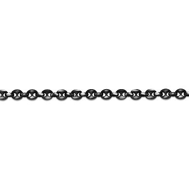 Mens LYNX Stainless Steel Mariner Chain Bracelet