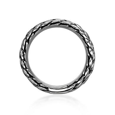 LYNX Men's Stainless Steel Ring