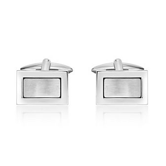LYNX Men's Stainless Steel Cuff Links
