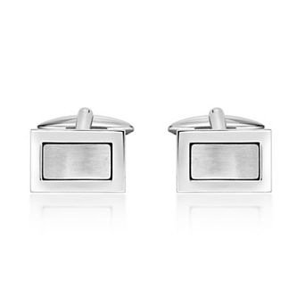 LYNX Men's Stainless Steel Cuff Links