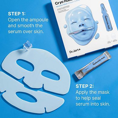 Cryo Rubber Face Mask with Hyaluronic Acid
