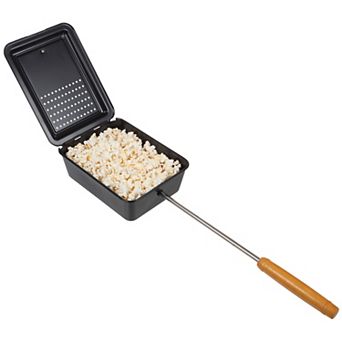 Nonstick Campfire Popper With Handle