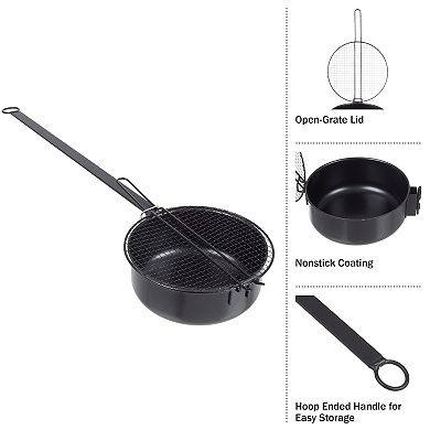 Old Fashioned Campfire Popcorn Popper