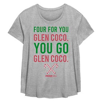 Plus Size Mean Girls Four For You Glen Coco You Go Glen Coco Flowy Graphic Tee