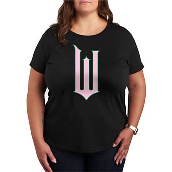 Plus Size Wicked Story Of Two Halves Graphic Tee