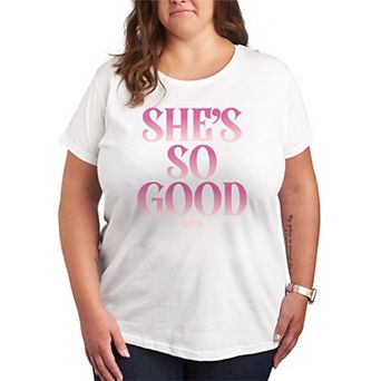 Plus Size Wicked She's So Good Graphic Tee