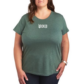 Plus Size Wicked Logo Graphic Tee