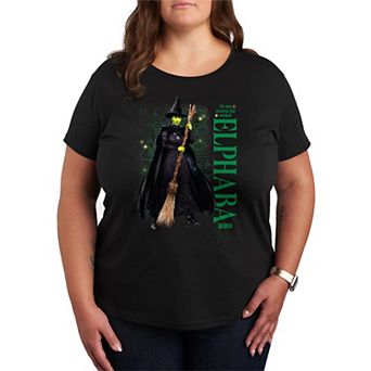 Plus Size Wicked Elphaba No One Mourns The Wicked Graphic Tee