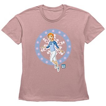 Women's Ben 10 Gwen Snowflakes Graphic Tee