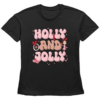 Women's Dr. Seuss Cindy-Lou Who Holly And Jolly Graphic Tee