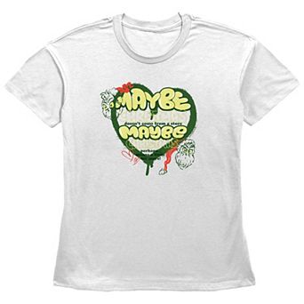 Women's Dr. Seuss Grinch Maybe Graphic Tee