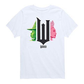Boys 8-20 Wicked Elphaba & Glinda Graphic Tee