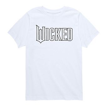Boys 8-20 Wicked Outline Logo Graphic Tee