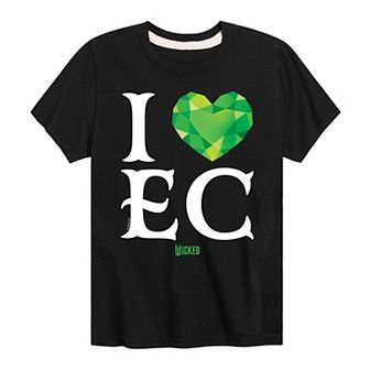 Boys 8-20 Wicked I Heart Emerald City Graphic Tee