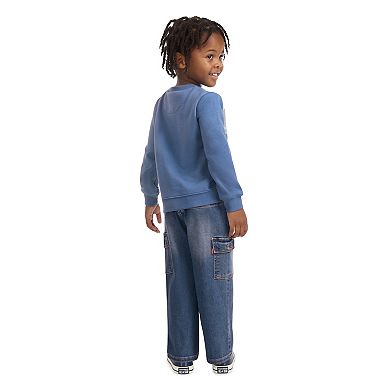 Baby & Toddler Boys Levi's® Sweatshirt & Cargo Pant 2-Piece Set