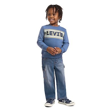 Baby & Toddler Boys Levi's® Sweatshirt & Cargo Pant 2-Piece Set