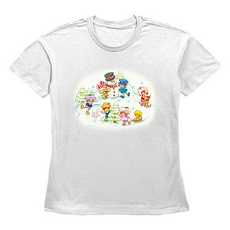 Women's Strawberry Shortcake Winter Fun Graphic Tee