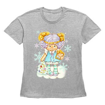 Women's Strawberry Shortcake Angel Cake Winter Wonderland Graphic Tee