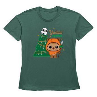 Women's Star Wars Yuletide Yub Nub Graphic Tee