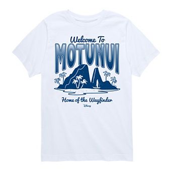 Disney's Moana 2 Boys 8-20 Welcome To Motunui Graphic Tee