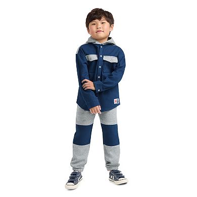 Boys 4-7 Levi's® Hooded Shacket & Pants 2-Piece Set