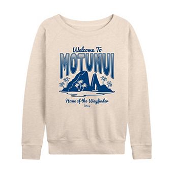 Disney's Moana 2 Women's Welcome To Motunui French Terry Long Sleeve Tee