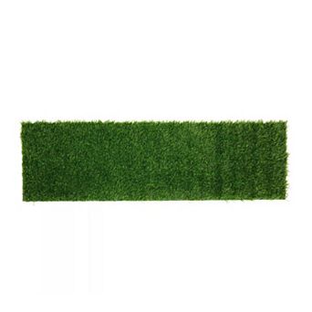 Faux Grass Table Runner Party Decor 14" X 48"