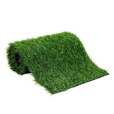 Faux Grass Table Runner Party Decor 14" X 48"