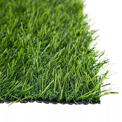 Faux Grass Table Runner Party Decor 14" X 48"