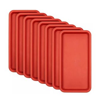 Plastic Plant Drip Trays Outdoor & Indoor Use 8 pc