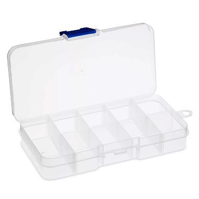 Small Clear Storage Containers With Grid Diy Crafts 12 Pcs