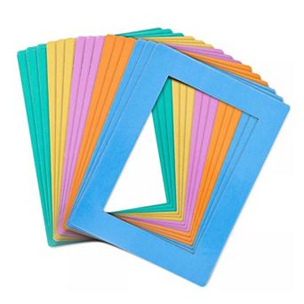 Magnetic Picture Frames 5 Colors 4x6 15 pc